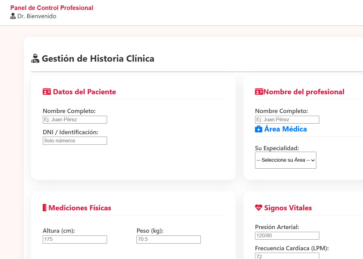 Sistema de Gestión Médico 2