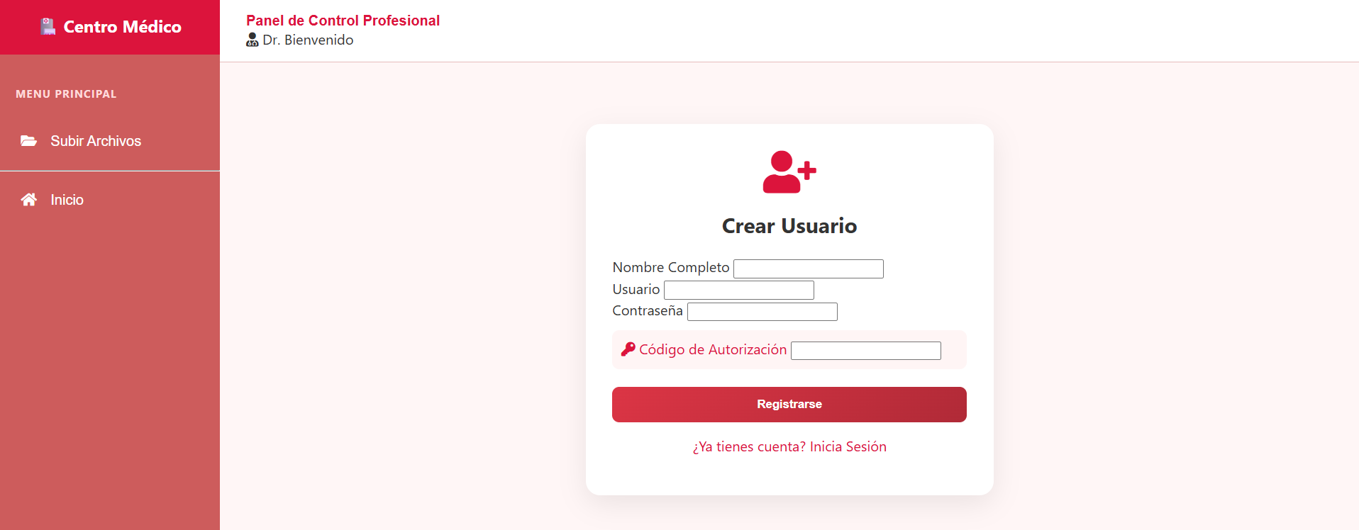 Sistema de Gestión Médico 3
